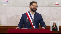 Presidente Boric en la Cuenta Pública: “El estallido social fue la expresión de un legítimo malestar y aún hay heridas abiertas”