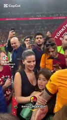 El incómodo episodio que vivió la China Suárez en el estadio del Galatasaray: "No me deja..."