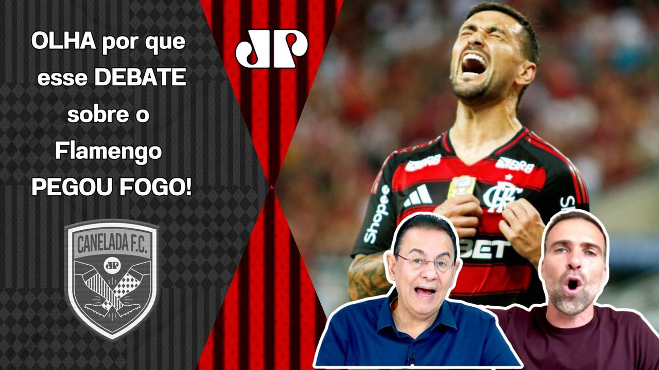 "QUÊ??? CALA A BOCA!!! EU ACHO SIM que o Flamengo vai..." OLHA por que DEBATE PEGOU FOGO!