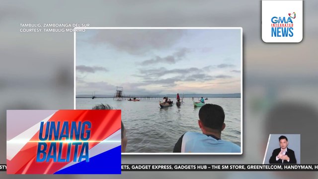 4 na magkakaanak, patay matapos tumaob ang sinasakyang bangka; 9, nasagip | Unang Balita