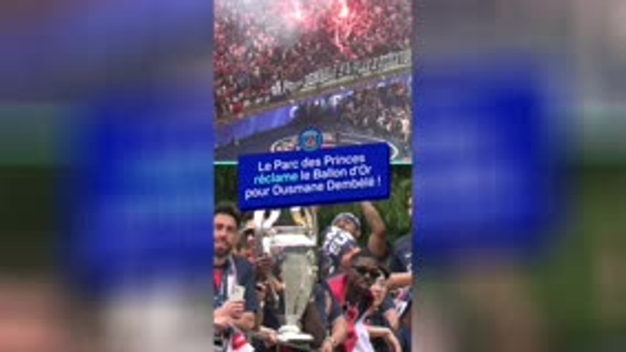 PSG - Le Parc des Princes réclame le Ballon d'O...