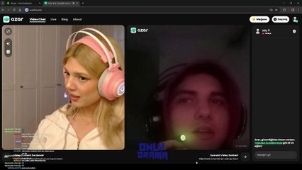 OrendaOnsra'nın yayınında bir şahıs, Jahrein'e küfür etti.