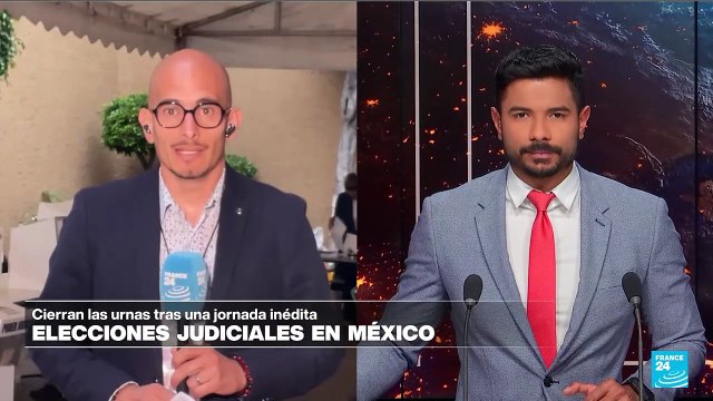 Cierran urnas en México con bajo nivel de participación en las elecciones judiciales