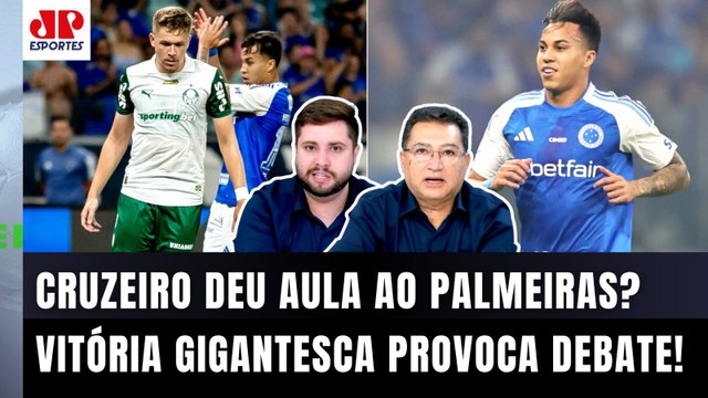 ISSO PRECISA SER DITO! Essa VITÓRIA do Cruzeiro contra o Palmeiras MOSTROU que... VEJA ANÁLISE!