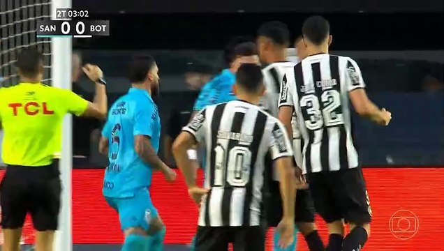 Campeonato Brasileiro 2025 Santos x Botafogo (11ª rod) com Everaldo Marques (Globo)