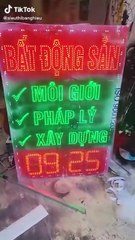 Bảng led quảng cáo cửa hàng – tiết kiệm điện, bền bỉ