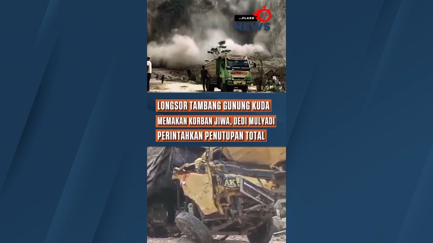 Longsor Tambang Gunung Kuda Memakan Korban Jiwa, Gubernur Dedi Mulyadi Perintahkan Penutupan Total
