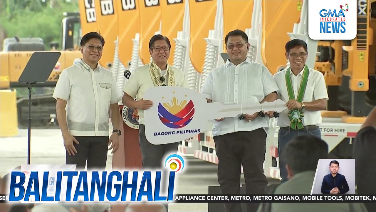 Halos P800-M na halaga ng iba't ibang uri ng equipment at sasakyan, bahagi ng ika-3 tranche ng re-fleeting ng NIA | Balitanghali