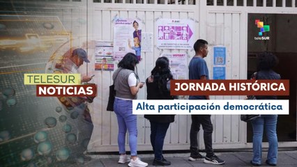 Jornada electoral en México con alta participación en elección de magistrados 2025