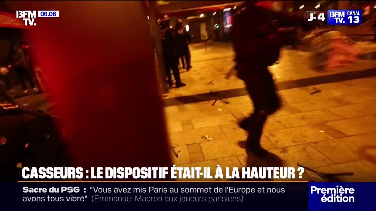 Malgré un dispositif de sécurité renforcé en marge du sacre du PSG, de nombreux débordements rapportés dans la capitale