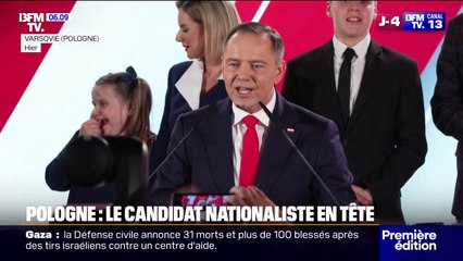Pologne: le candidat nationaliste Karol Nawrocki en tête de l'élection présidentielle selon les dernières estimations