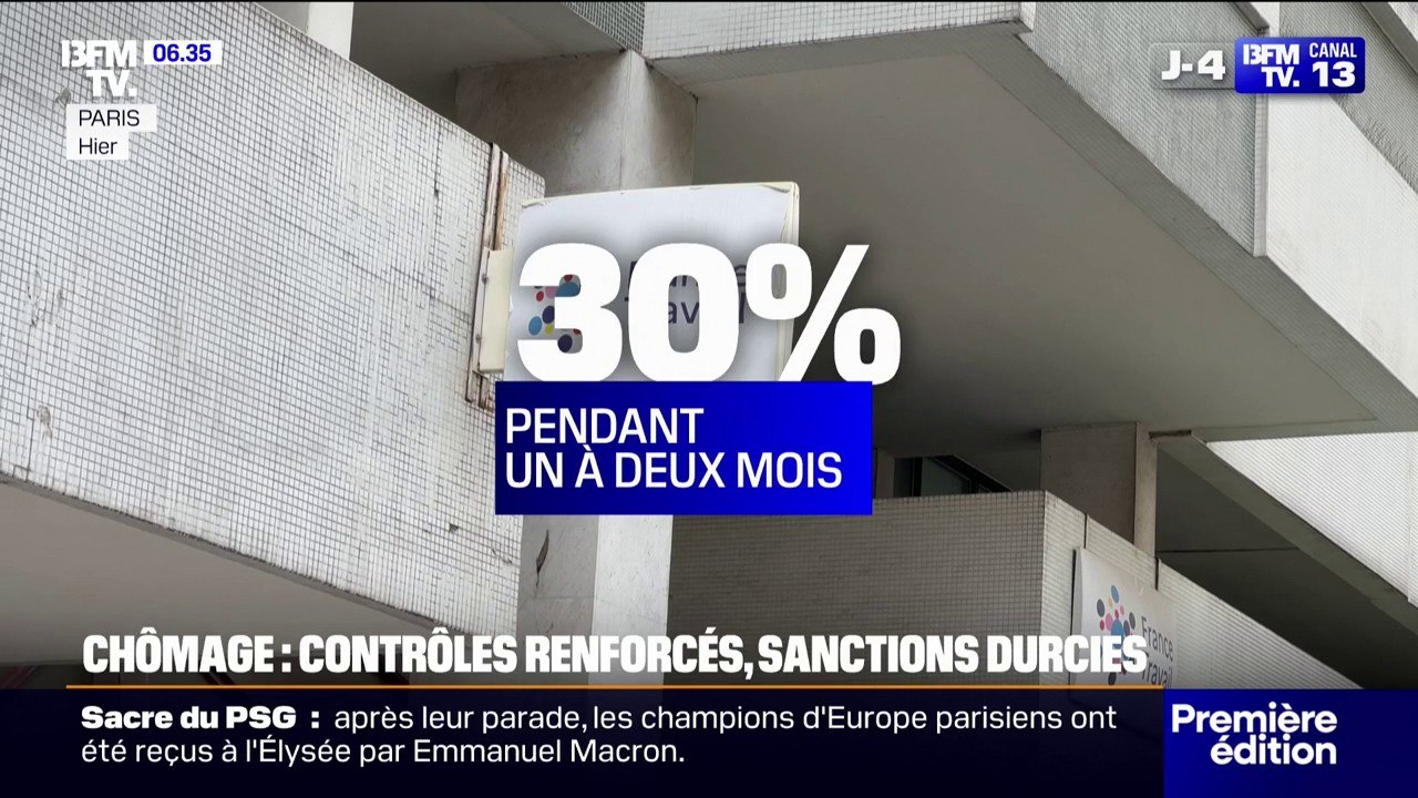 Allocation chômage: contrôles renforcés et les sanctions durcies malgré les difficultés d'accès à l'emploi