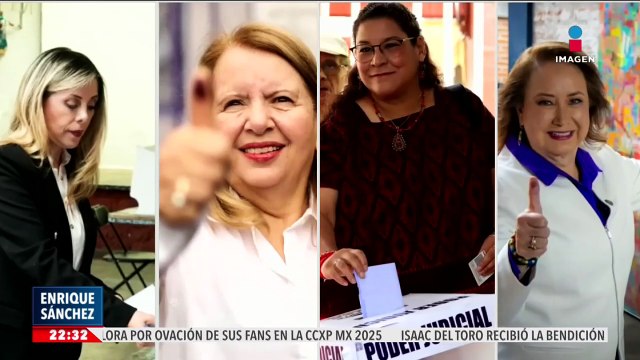 Elección judicial: Así emitieron su voto Loretta Ortiz, Lenia Batres y Yasmín Esquivel