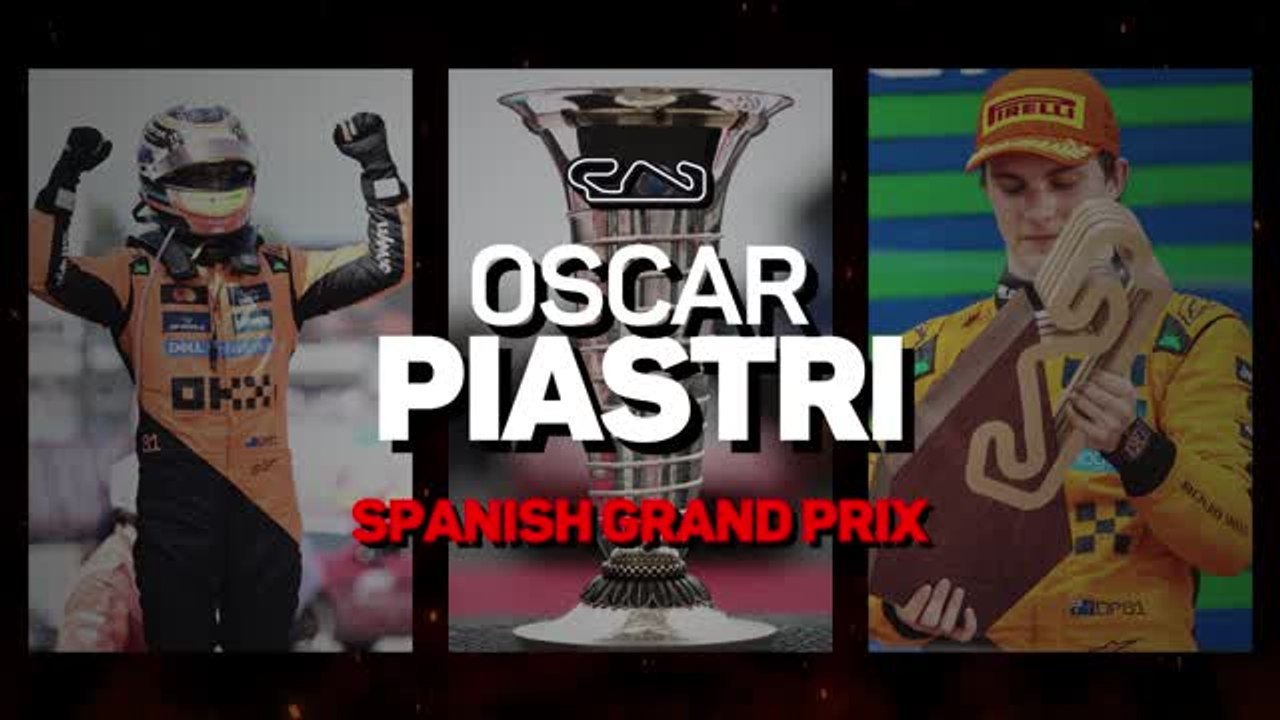 Spanish GP F1 Star Driver - Oscar Piastri