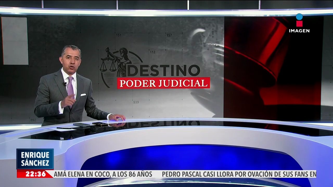 Trabajadores del Poder Judicial protestan contra la elección judicial en el Ángel de la Independencia