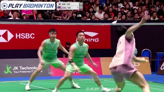Play Badminton - INCREDIBLE FINAL ! Aaron CHIA SOH Wooi Yik vs KIM Won Ho SEO Seung Jae Singapore Badminton Open 2025