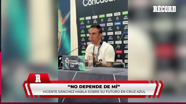 ¿Se quedará? Vicente Sánchez habla sobre su futuro en Cruz Azul tras ganar la Concachampions: “No depende de mí”