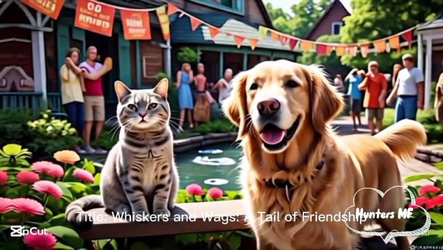 Cat & Dog Become UNLIKELY BEST FRIENDS/ Kitten/ Dog & Cat/ Dog/ Cat/ Beat Friend/ AI/ AI Video/ Cats
