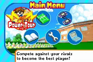 Mario Power Tennis online multiplayer - gba