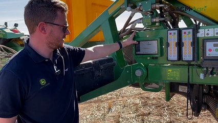 John Deere EZCal demo: precision calibration on C Series air carts