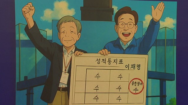 은사님께 성적표...김가연, 여홍철도 지지 [앵커리포트] / YTN