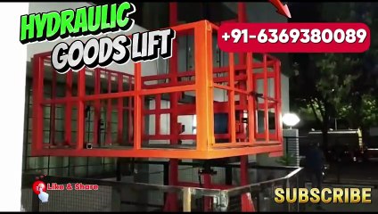 Hydraulic Goods Lift