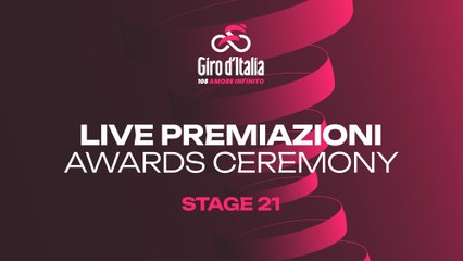 Live Coverage: Giro d’Italia 2025 Stage Winner & Official Jerseys Award Ceremony 🚴‍♂️