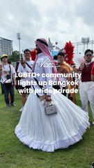 LGBTQ+ community lights up Bangkok with pride parade