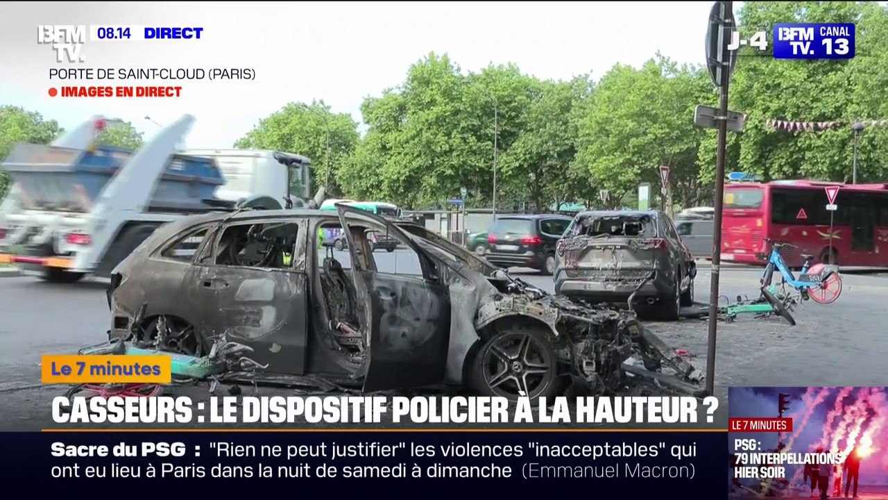7 MINUTES POUR COMPRENDRE - Débordements, casseurs: le dispositif policier était-il à la hauteur le soir du match PSG/Inter ?