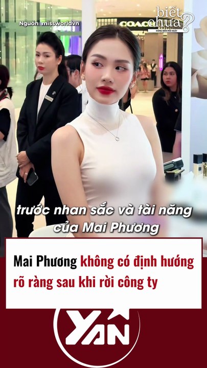 Mai Phương không có định hướng rõ ràng sau khi rời công ty