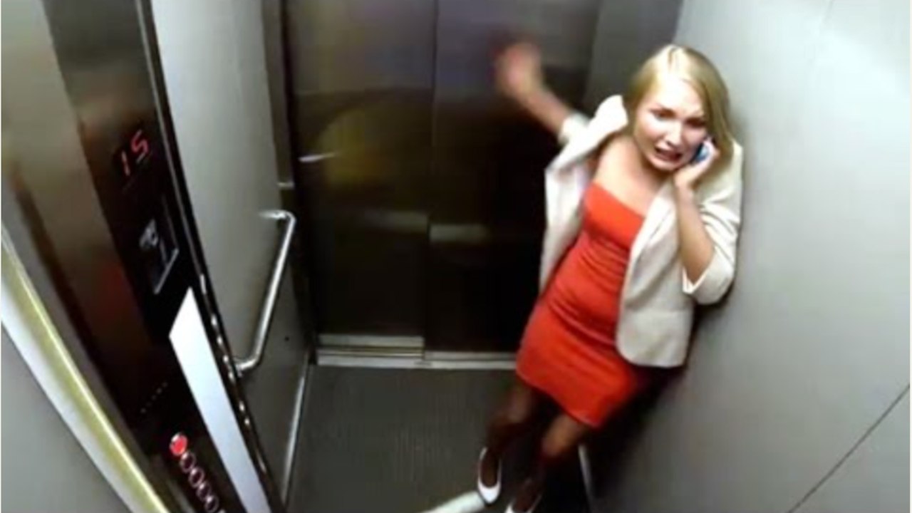 Falling Elevator Prank
