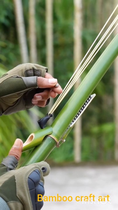 Bamboo craft art