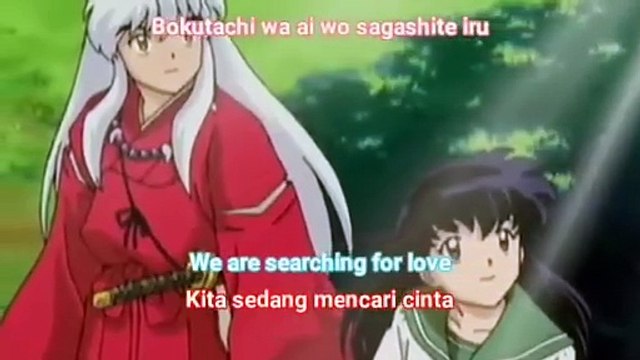 Inuyasha Ending 4 - Every Heart (sub Romaji+English+Indonesia lyrics)