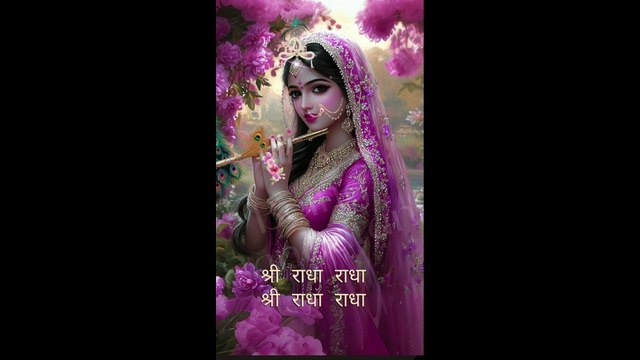 Shri Radha Radha | Devotional Chant for Peace | Radha Rani Bhakti Song | Ambient Spiritual Music