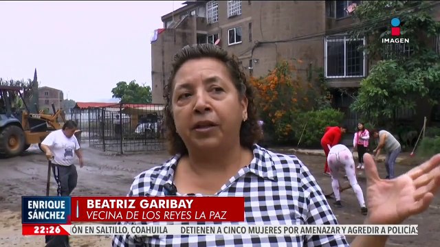 Lluvias provocan inundaciones y dejan bajo el agua a Chalco, Ecatepec y Los Reyes La Paz