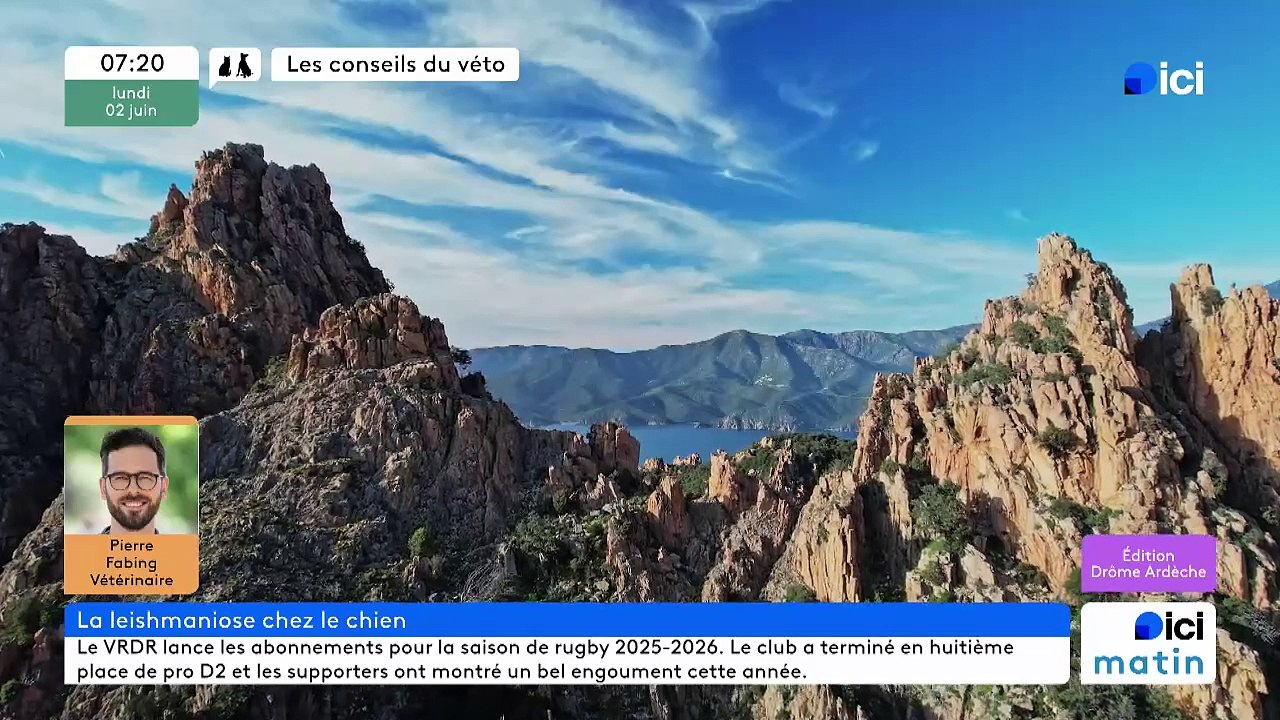 02/06/2025 - ici matin par ici Drôme Ardèche en vidéo