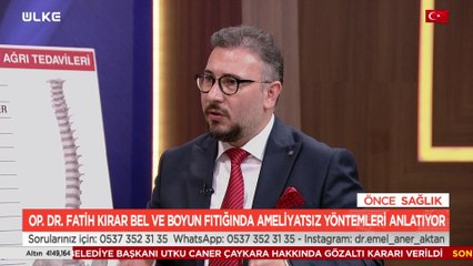 Önce Sağlık – Fatih Kırar | 31 Mayıs 2025