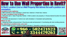 How to Use Location Wall Properties in Revit - Modeling Features - 03