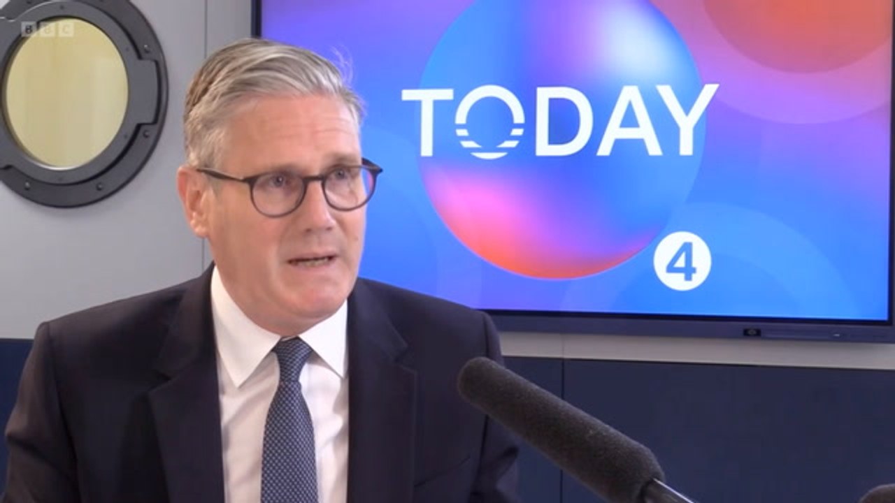 Keir Starmer speaks on the Today programme about his plans for UK defence