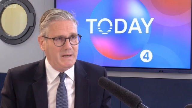 Keir Starmer speaks on the Today programme about his plans for UK defence