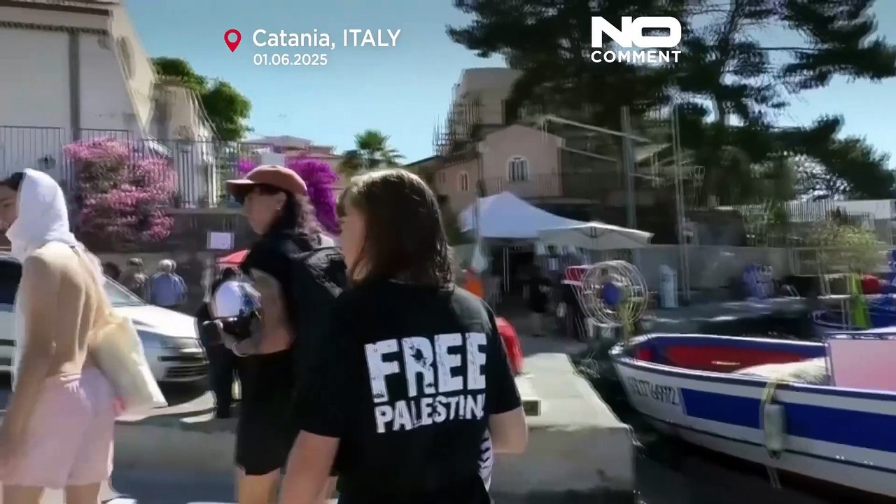 NO COMMENT: Greta Thunberg y 11 activistas navegan hacia Gaza en medio del bloqueo israelí