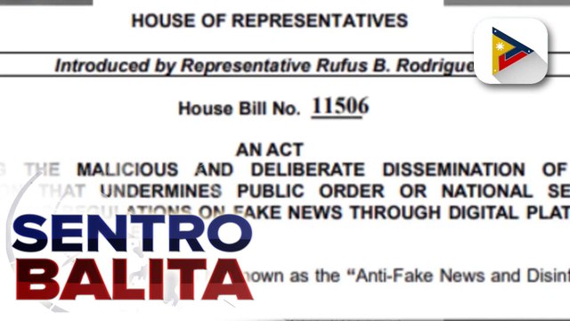Panukalang gawing krimen ang paggawa at pagpapakalat ng fake news, isinusulong sa Kamara