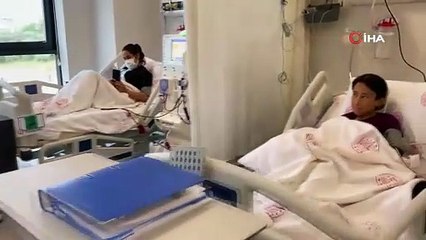 Antalya’da diyaliz merkezinde notalarla tedavi