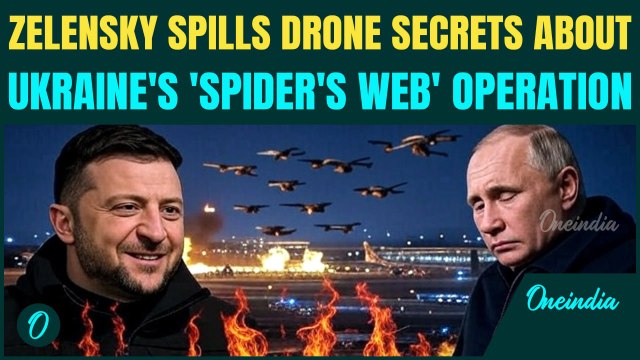 Ukraine SNEAKED DRONES Into Russia’s Air Bases? 'Spider’s Web' Leaves Putin's 41 Warplanes in RUINS
