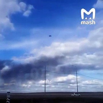 BIG: Video shows the moment Ukrainian drones were launched from a container parked near a Russian base