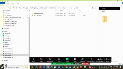 12 SQL Practice Session 1 Jun 2025