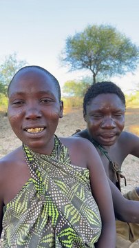 Hadzabe Tribe bush people say names of new countries for the first time ever 😅