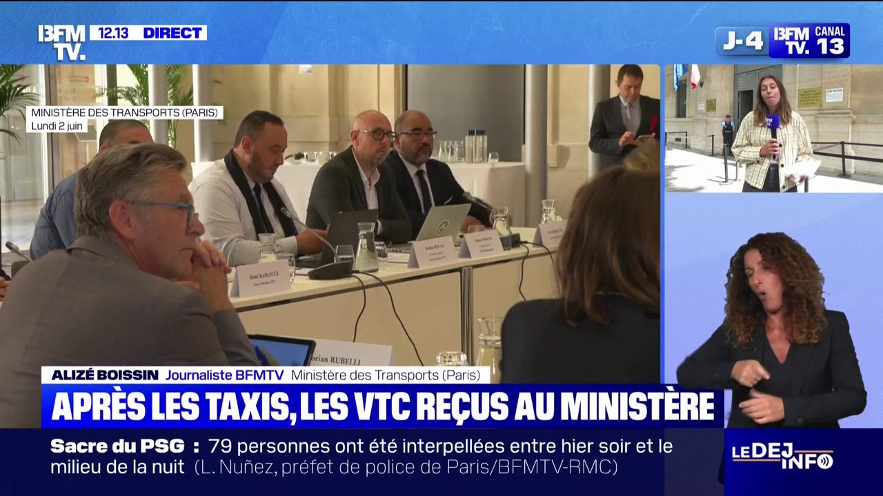 Les VTC reçus ce lundi au ministère des Transports