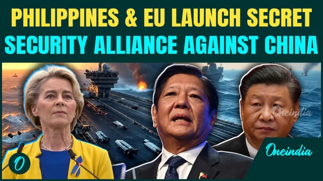 South China Sea SHOCKER: EU & Philippines FORGE Defense Pact to FIGHT China’s Indo-Pacific Threats