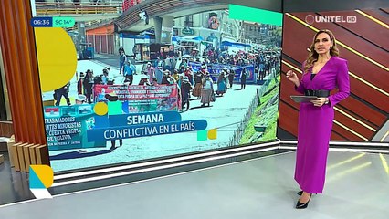 Bloquean rutas hacia el Altiplano desde la noche del domingo